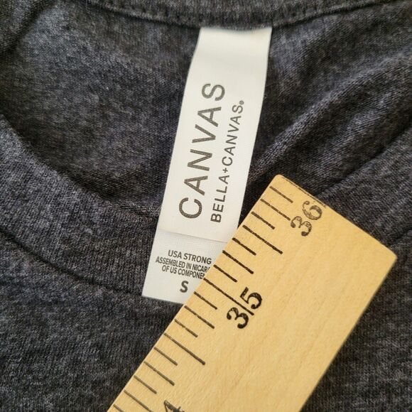 Bella Canvas T shirt Womens Size Sm Gray I Make Cute Babies New Mom Soft… - Picture 2 of 7